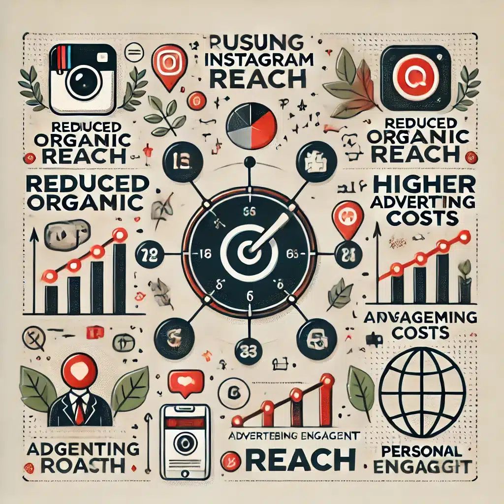 Impact des coûts de publicité Instagram.